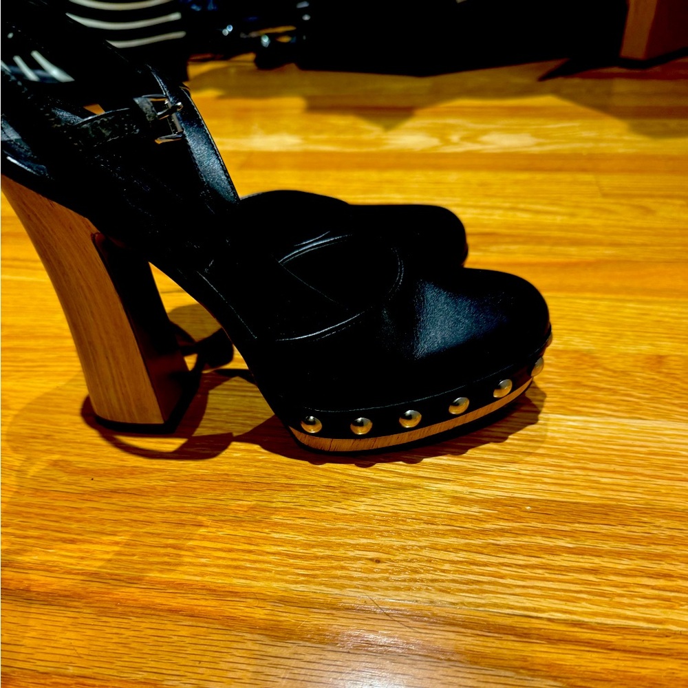 Michael Kors Collection Studded Mary Janes Pristine Condition